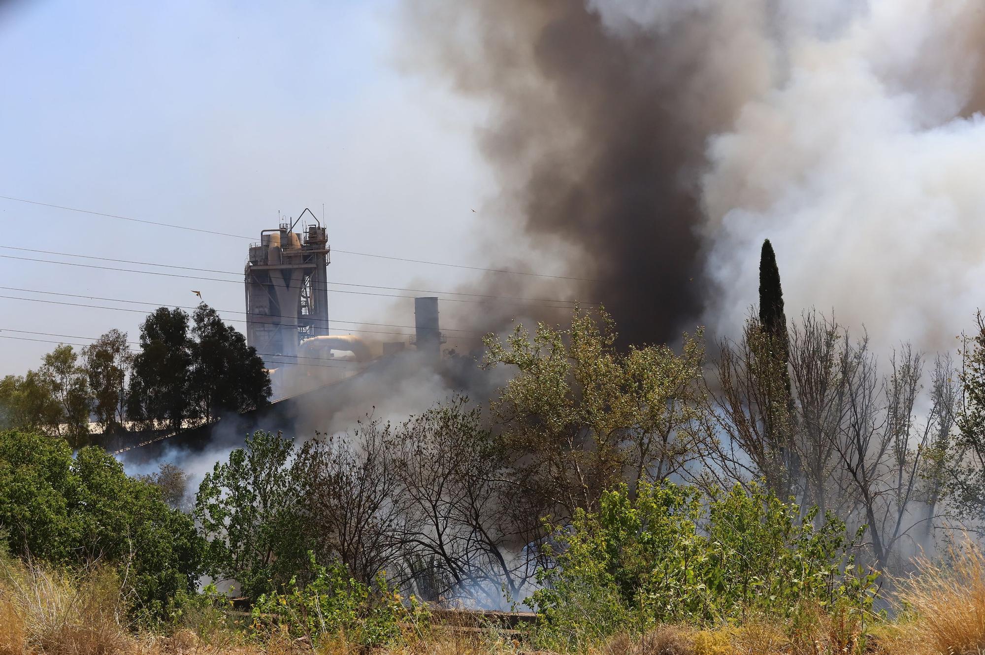 Las imágenes del incendio de la antigua Pérez Giménez