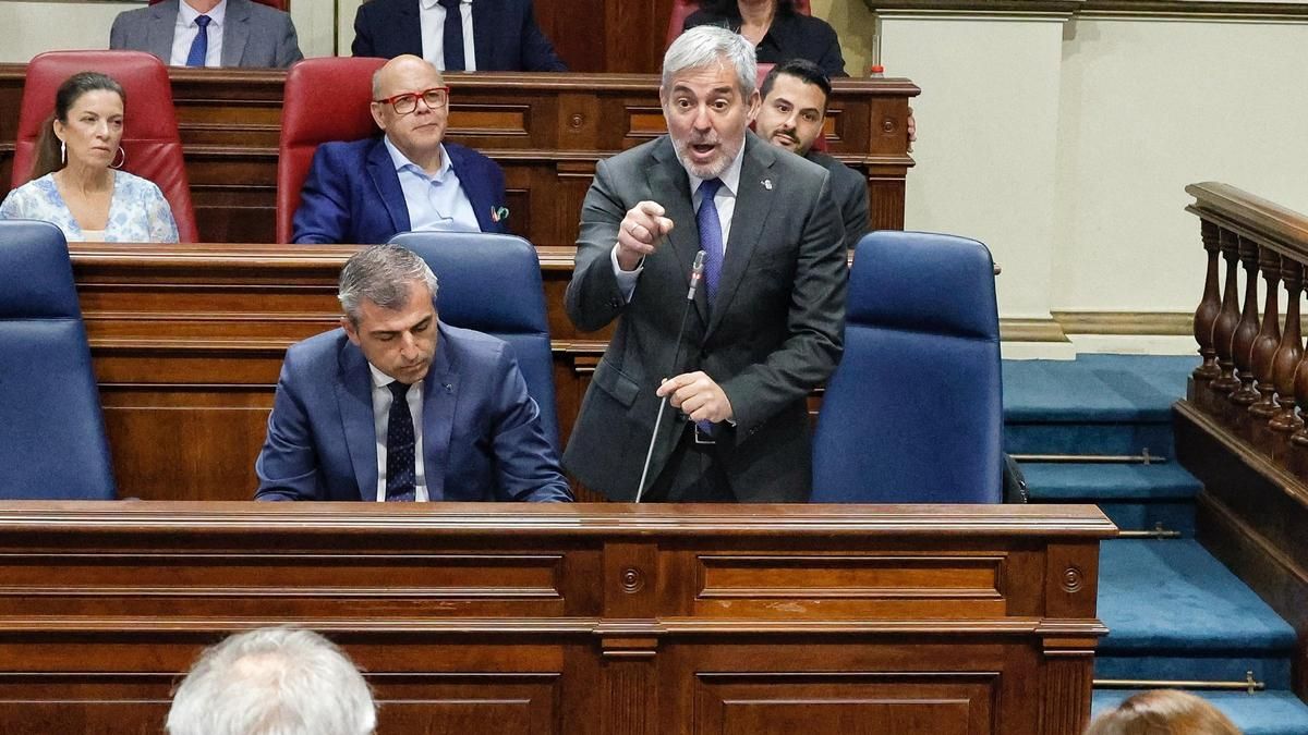 Pleno del Parlamento de Canarias