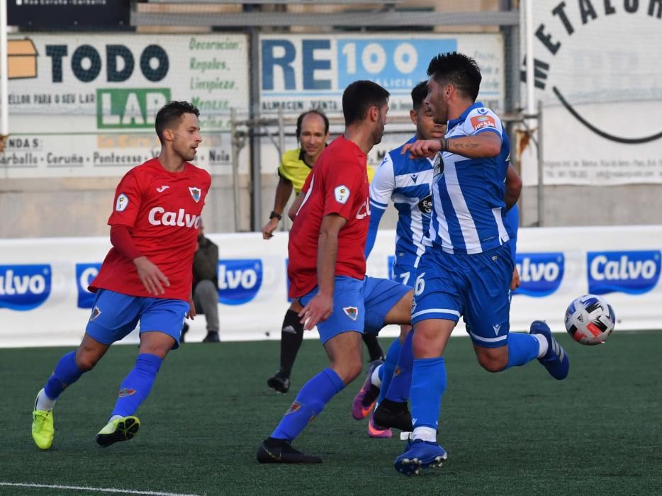 El Dépor no pasa del empate ante el Bergantiños