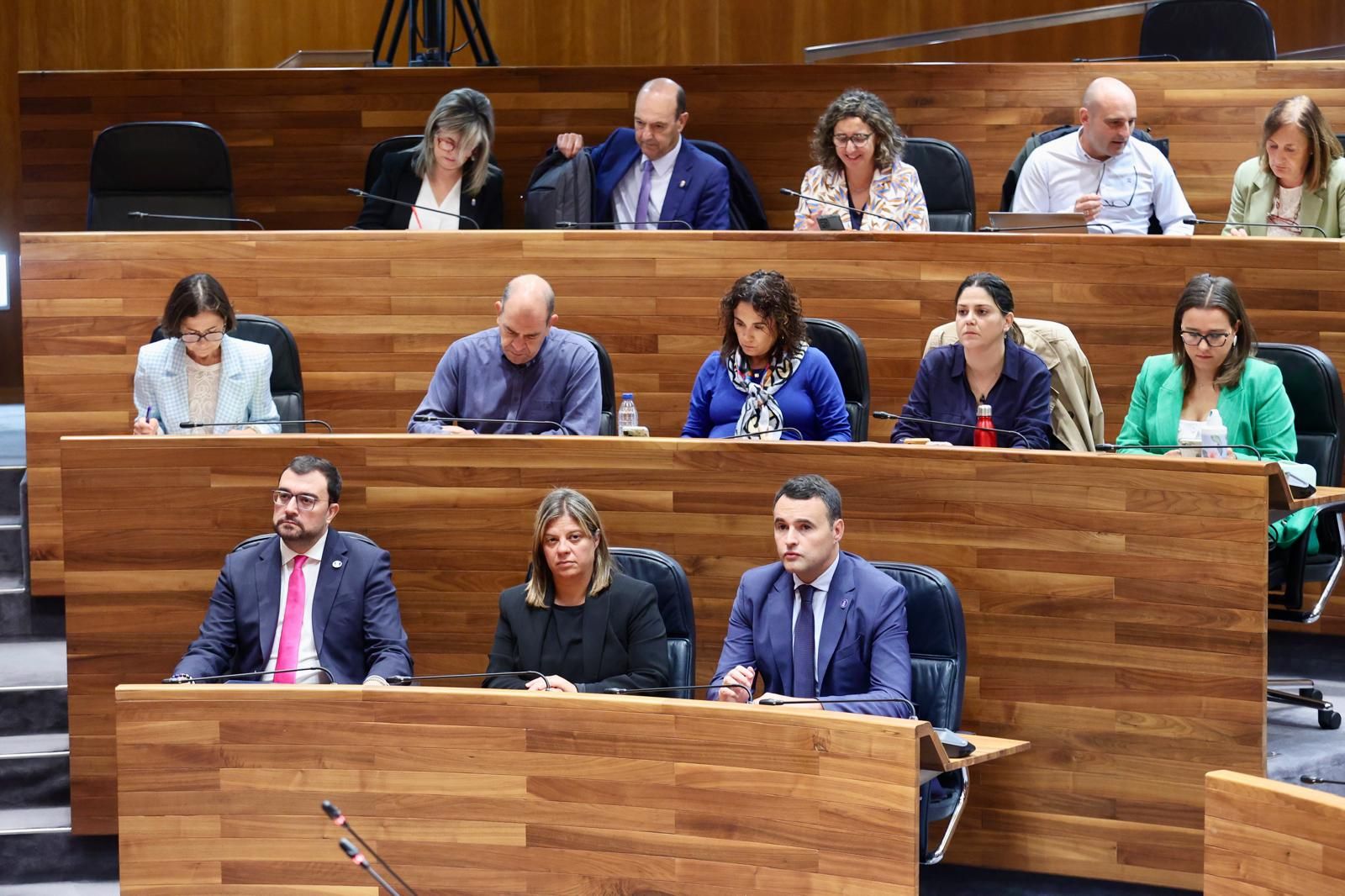 Adrián Barbón en la primera sesión del debate de orientación política 2025