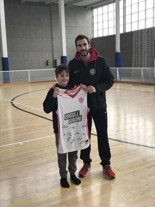 Programa educatiu per apropar els nens al Bàsquet Girona, a l'esport i a la pràctica de l'anglès