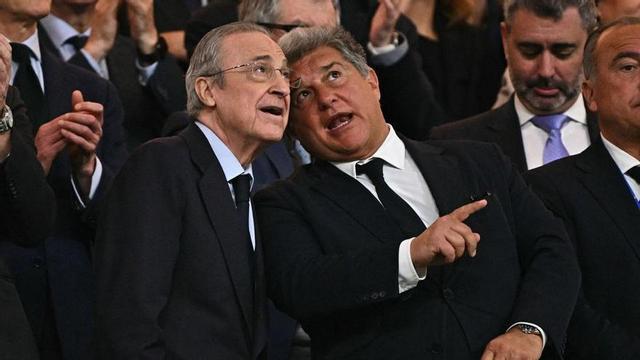 Florentino Pérez i Joan Laporta.