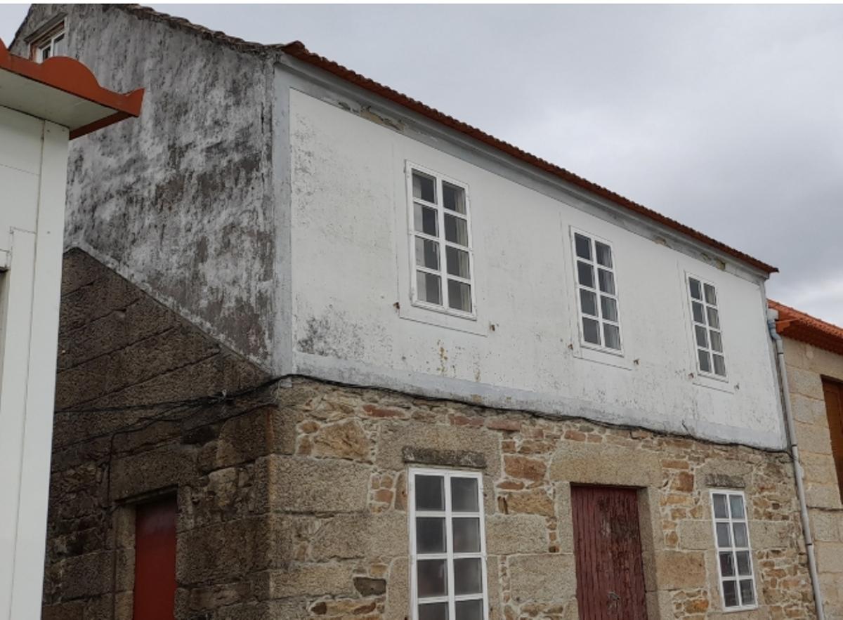 Imagen de la casa antes de la rehabilitación.