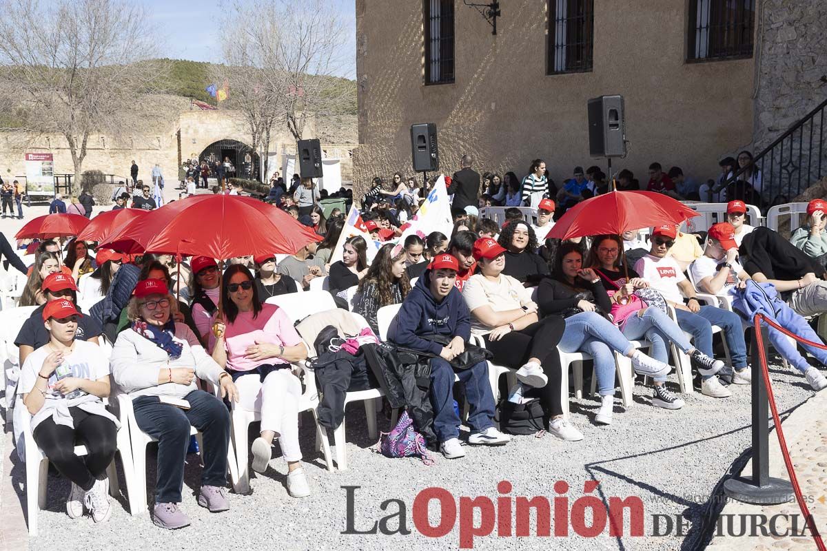 Peregrinación de alumnos de Religión de Secundaria y Bachillerato a Caravaca