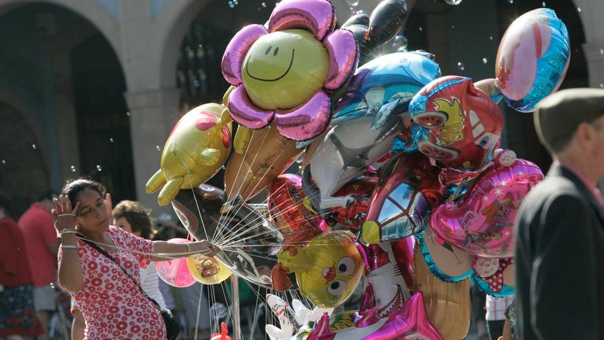 Abierto el plazo para solicitar puestos de globos para las fiestas en Oviedo