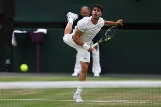 Wimbledon | Ugo Humbert - Carlos Alcaraz, en imágenes