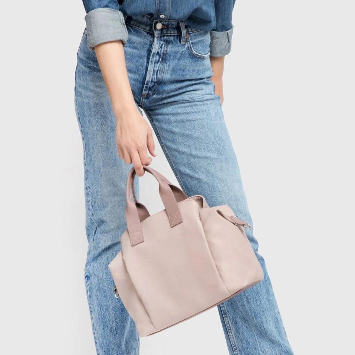 Perlany, bolso de Misako en color púrpura