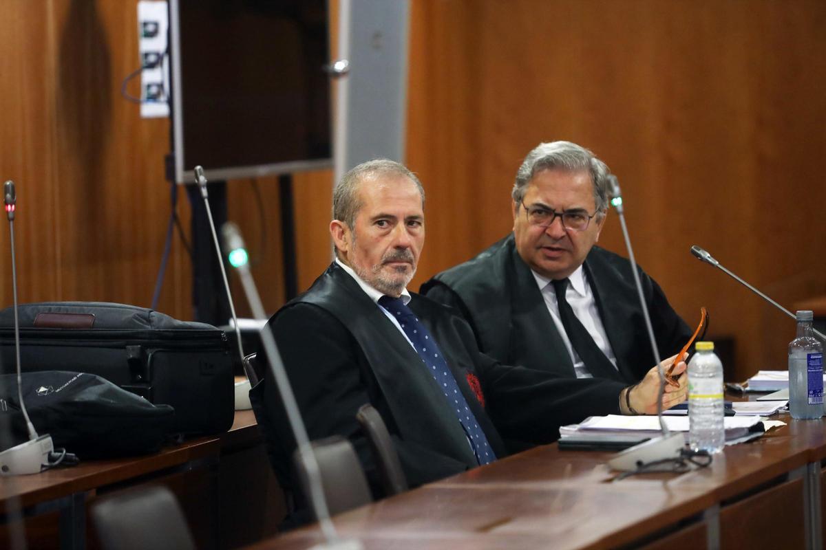 Juicio del exdecano del Colegio de Abogados de Málaga.