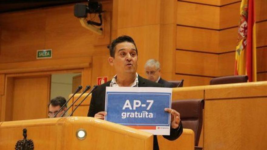 Compromís exige a Ábalos que los contratos para mejorar la AP-7 se carguen a los PGE y no a peajes en la sombra