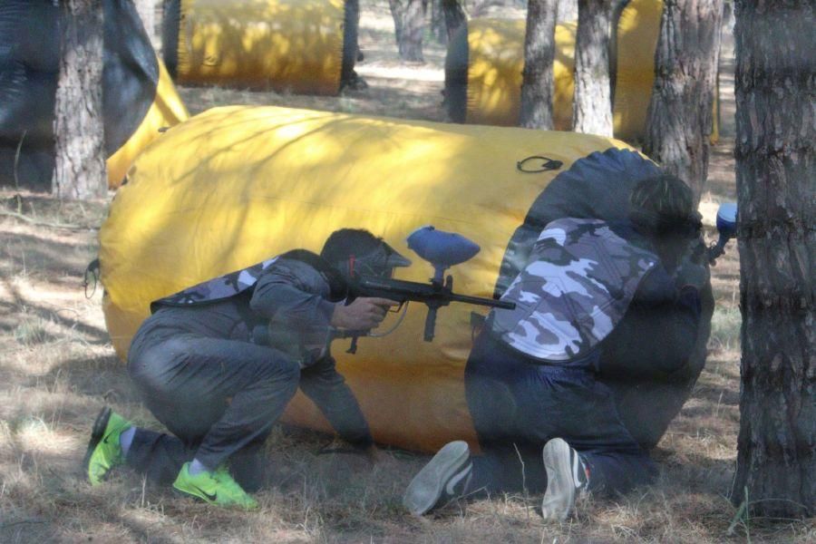 Competición de paintball en Valorio