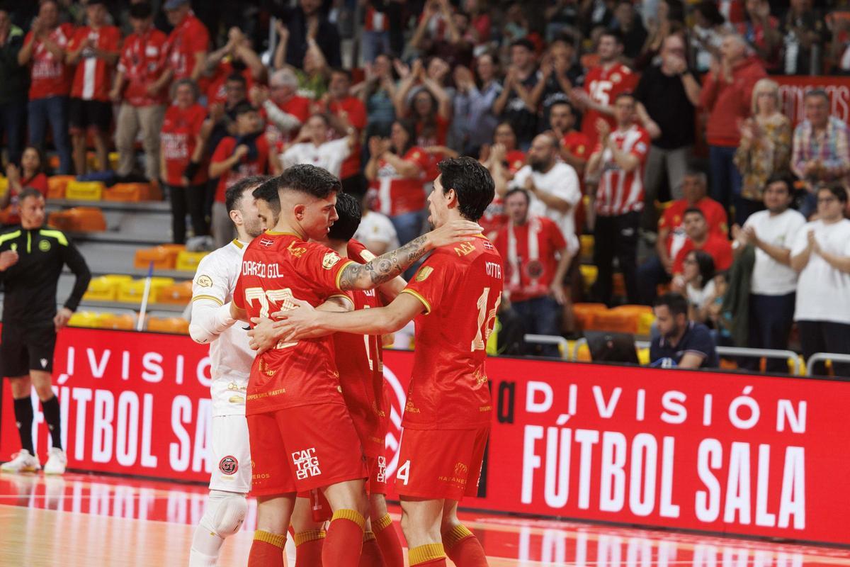 Todas las imágenes del Jimbee Cartagena - Palma Futsal