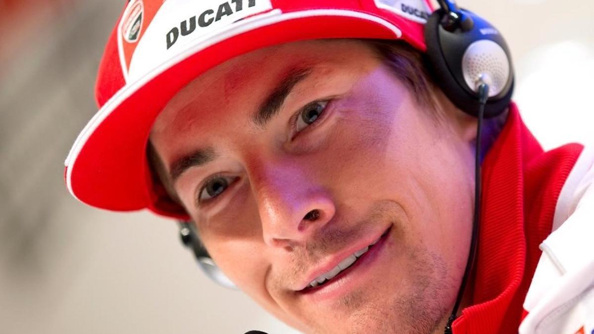 Nicky Hayden, en una imagen del 2013, con su eterna sonrisa.