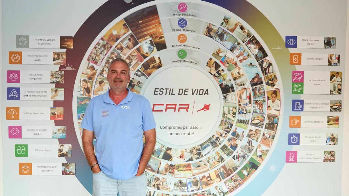 Peiró, en la 'cuna de campeones' del CAR Sant Cugat