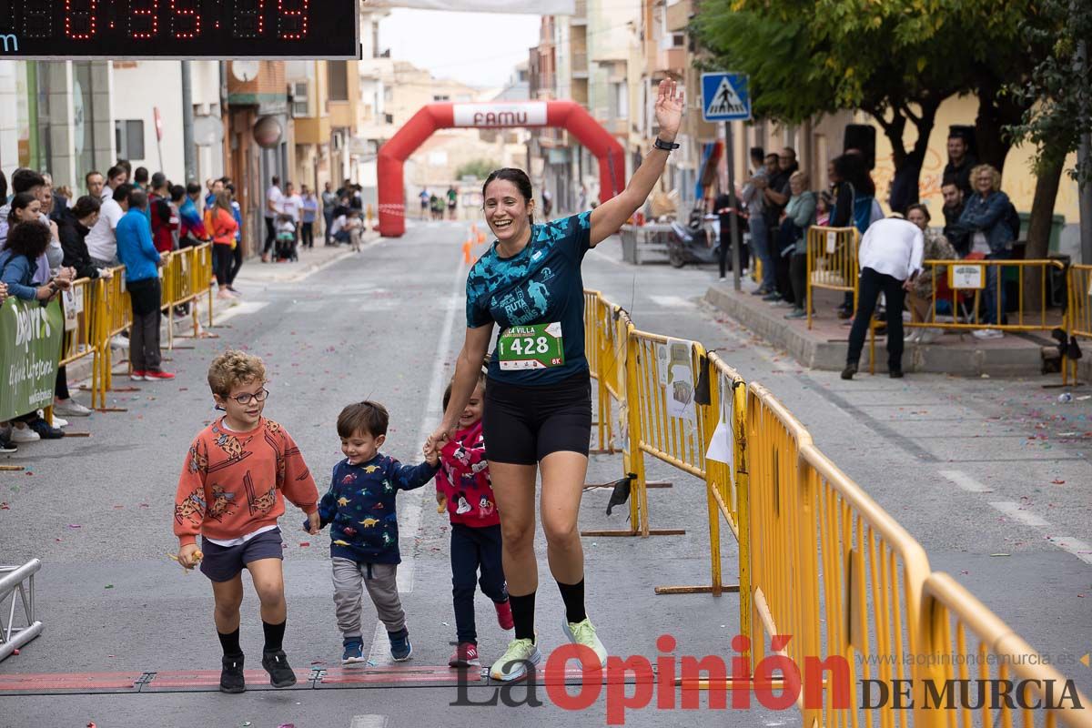 Carrera Popular Urbana y de la Mujer de Moratalla ‘La Villa, premio Marín Giménez (línea de meta)