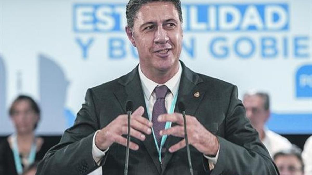 Xavier García Albiol, en unas jornadas organizadas por su partido, el pasado noviembre.
