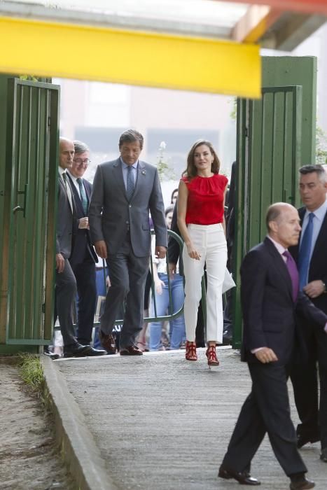 Visita de la Reina Letizia al colegio Quirinal