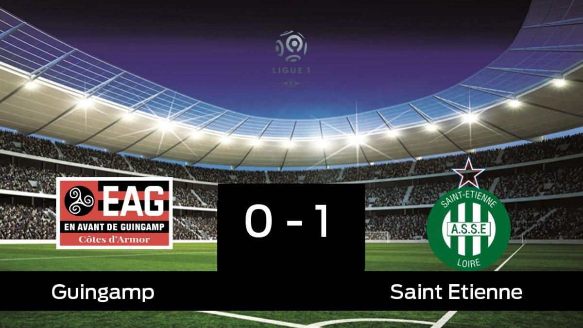 El Saint Etienne derrotó al Guingamp por 0-1