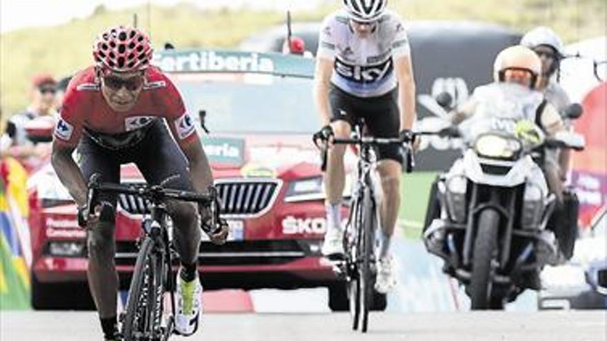 Quintana sentencia la Vuelta  y Froome muestra su señorío