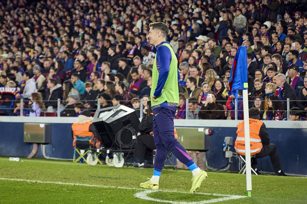 Lewandowski no está viviendo sus mejores momentos en el FC Barcelona