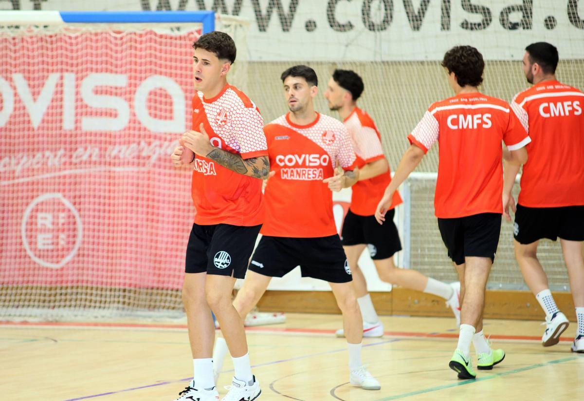 Totes les fotos del primer entrenament de la temporada 2026/27 del Covisa Manresa