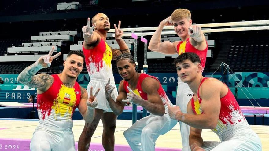 Néstor Abad y el equipo español de gimnasia artística buscan la final