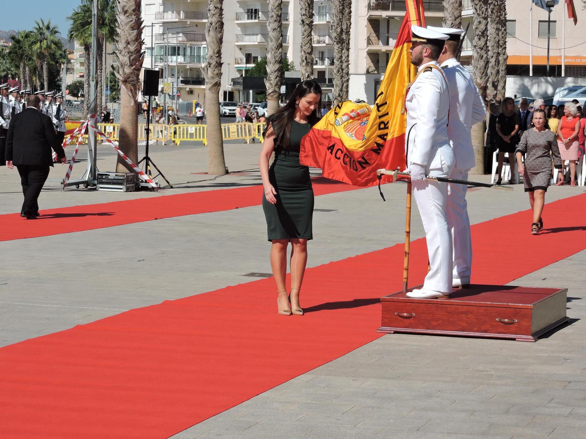 Jura de Bandera para personal civil en Águilas