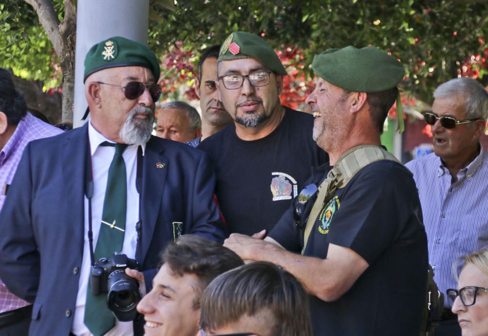 Jura de bandera de 280 civiles en Orihuela