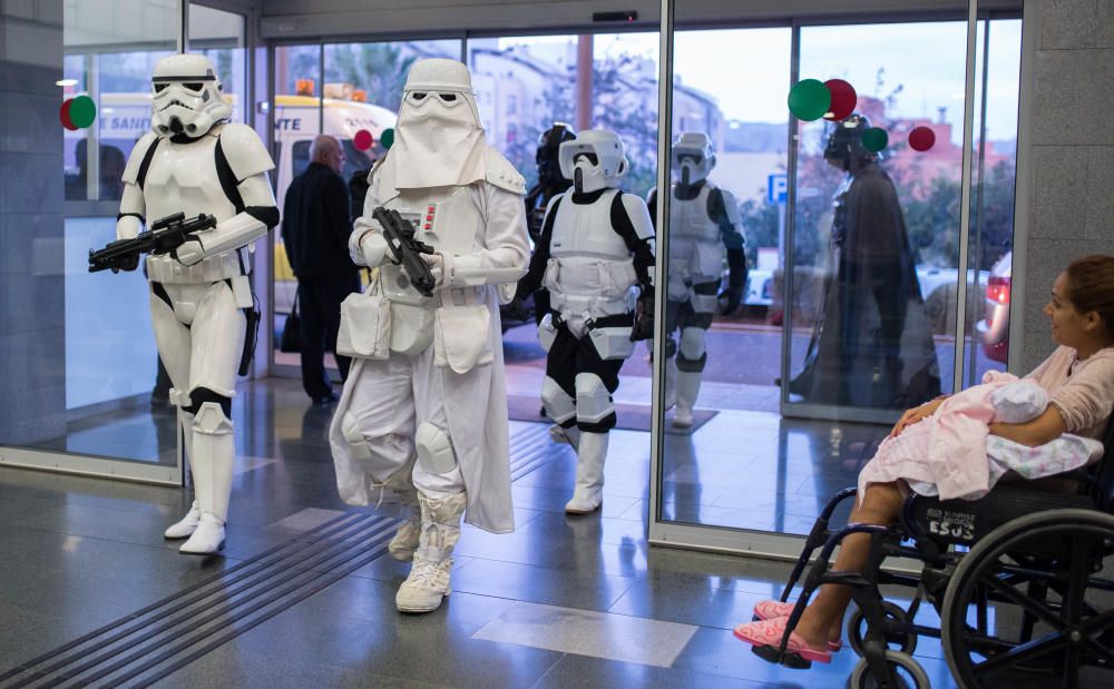 Los personajes de Star Wars visitan La Candelaria