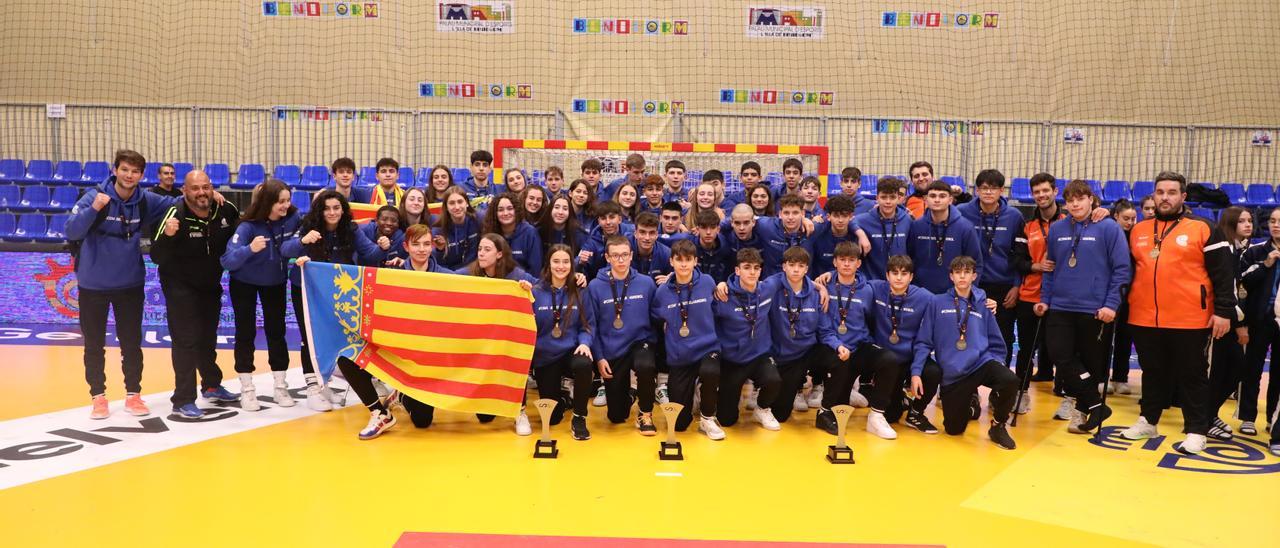 Las selecciones de la Comunitat Valenciana se proclaman campeonas de España en tres categorías.