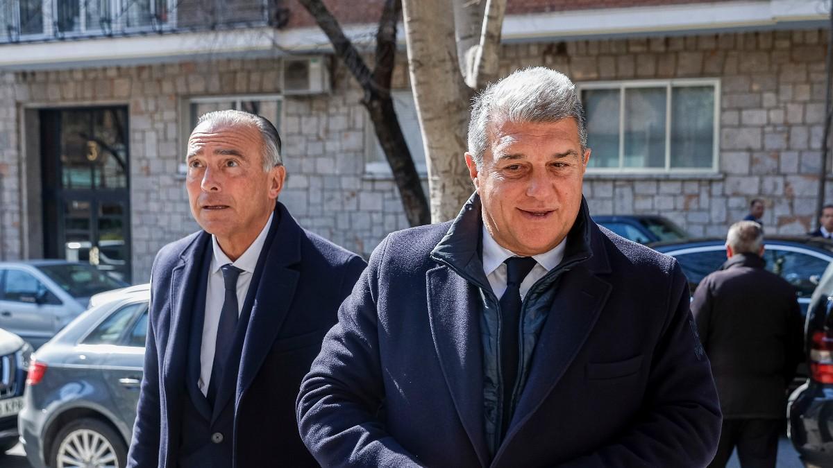 Joan Laporta, presidente del Barcelona