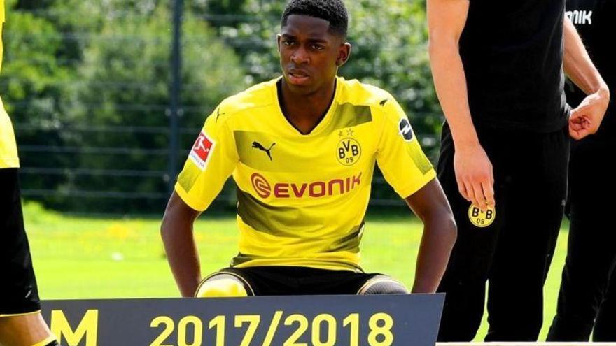 El gerente del Dortmund dice que el fichaje de Dembélé está &quot;por debajo del 50 por ciento&quot;