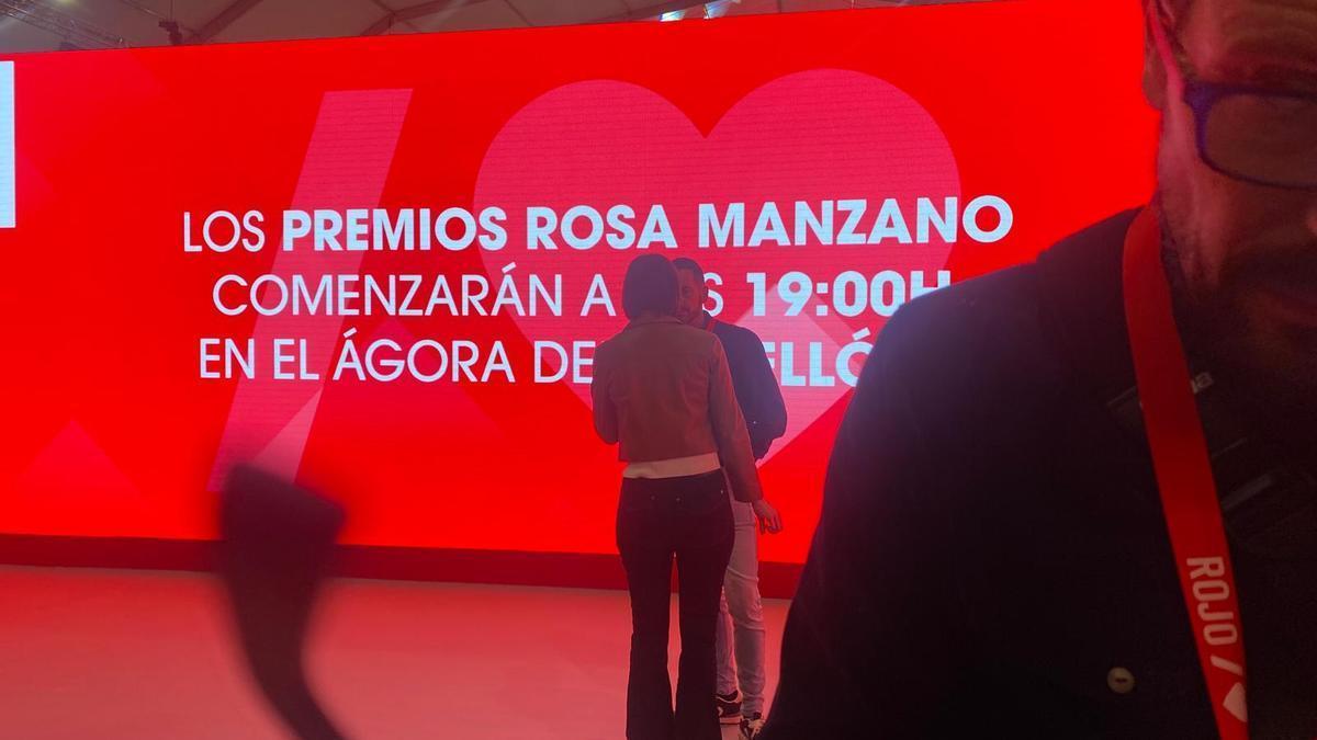 Morant y Bielsa conversan esta tarde, al inicio del congreso.