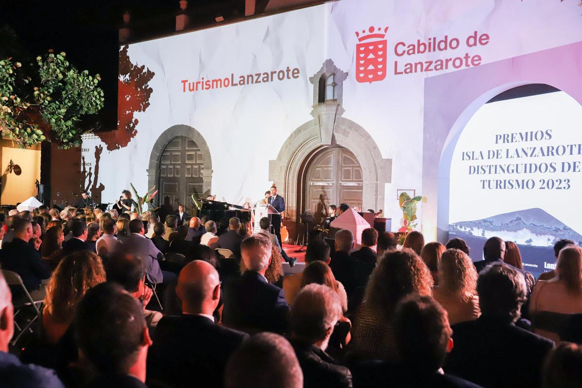 Público asistente a la gala de Premios del Turismo de Lanzarote 2023