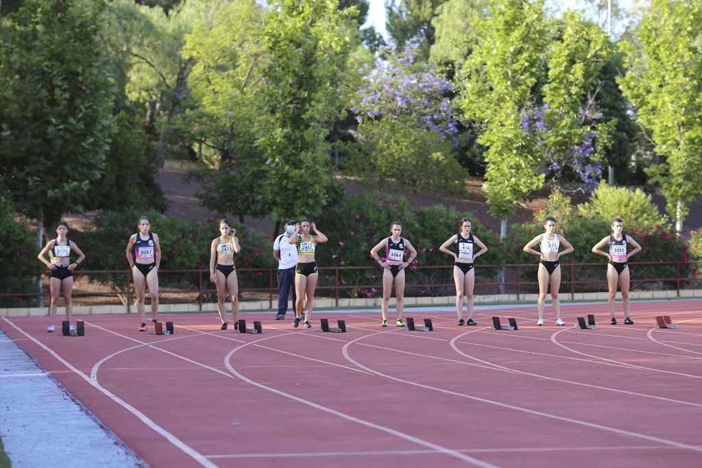 Campeonato regional de atletismo. Primera jornada