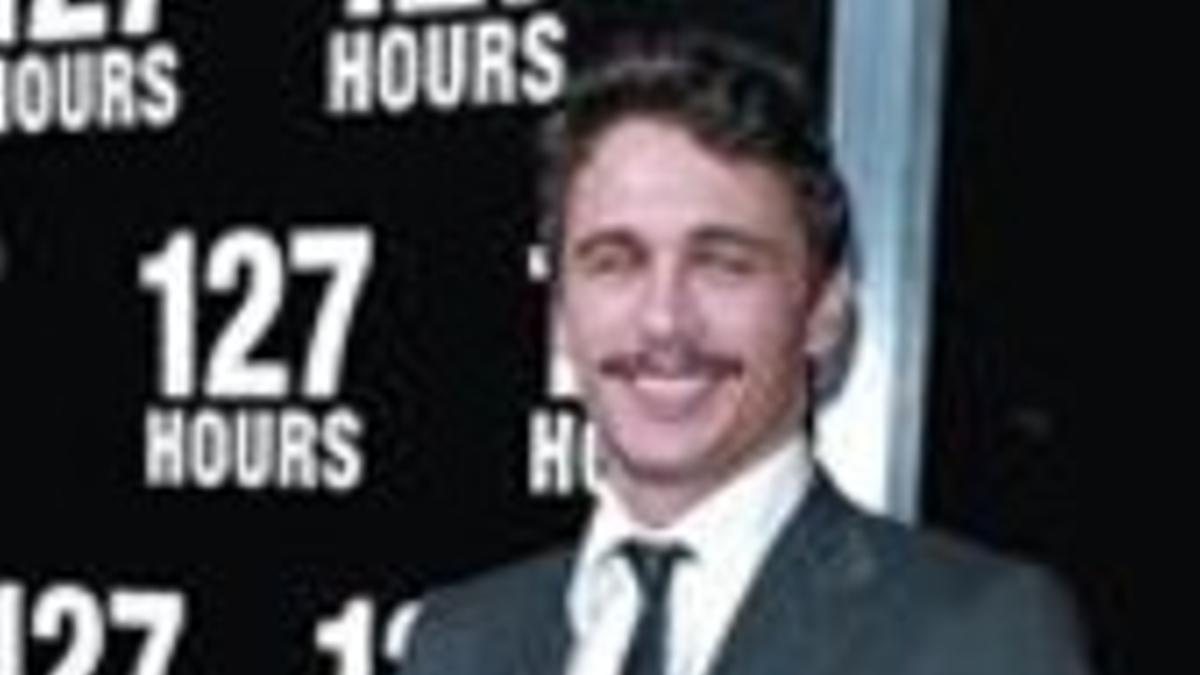 James Franco, en el estreno de '127 horas', la película que puede llevarle a estar nominado como mejor actor.