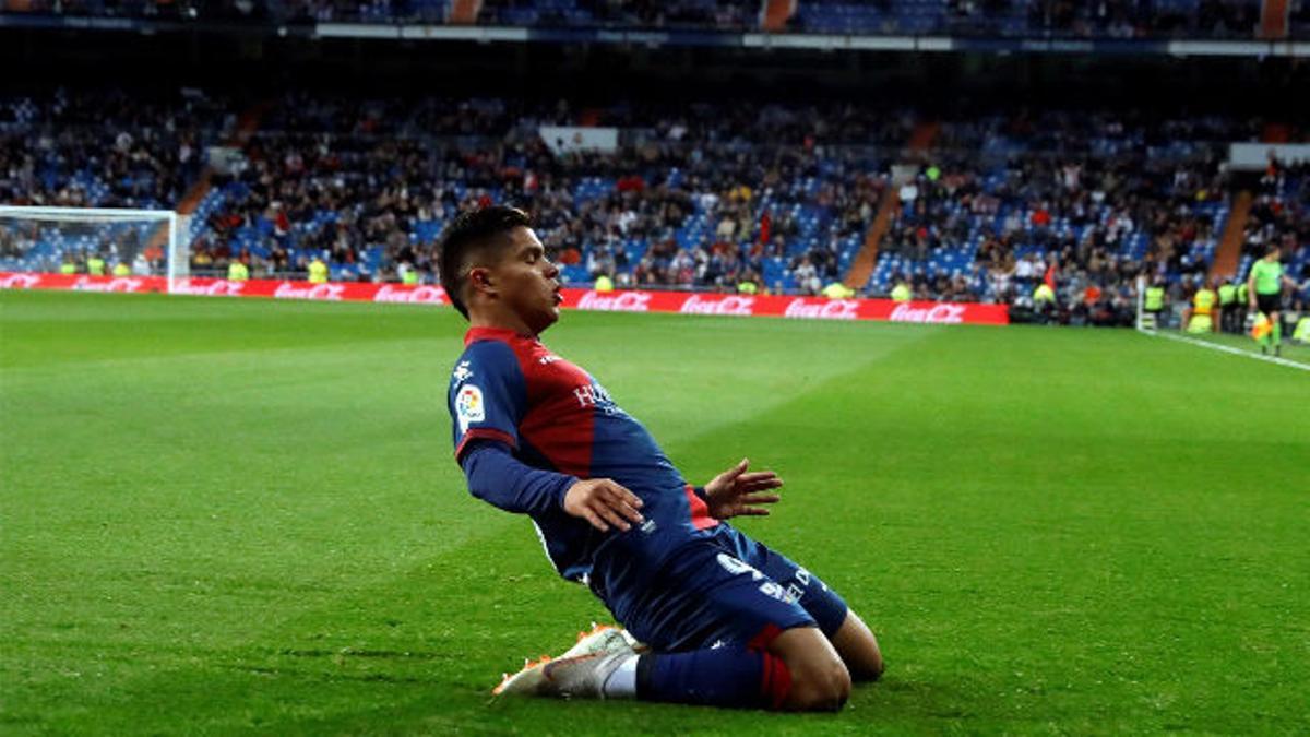 Cucho silenció el Bernabéu con un gol a los tres minutos