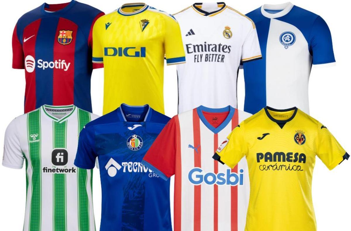 Camisetas oficiales de futbol