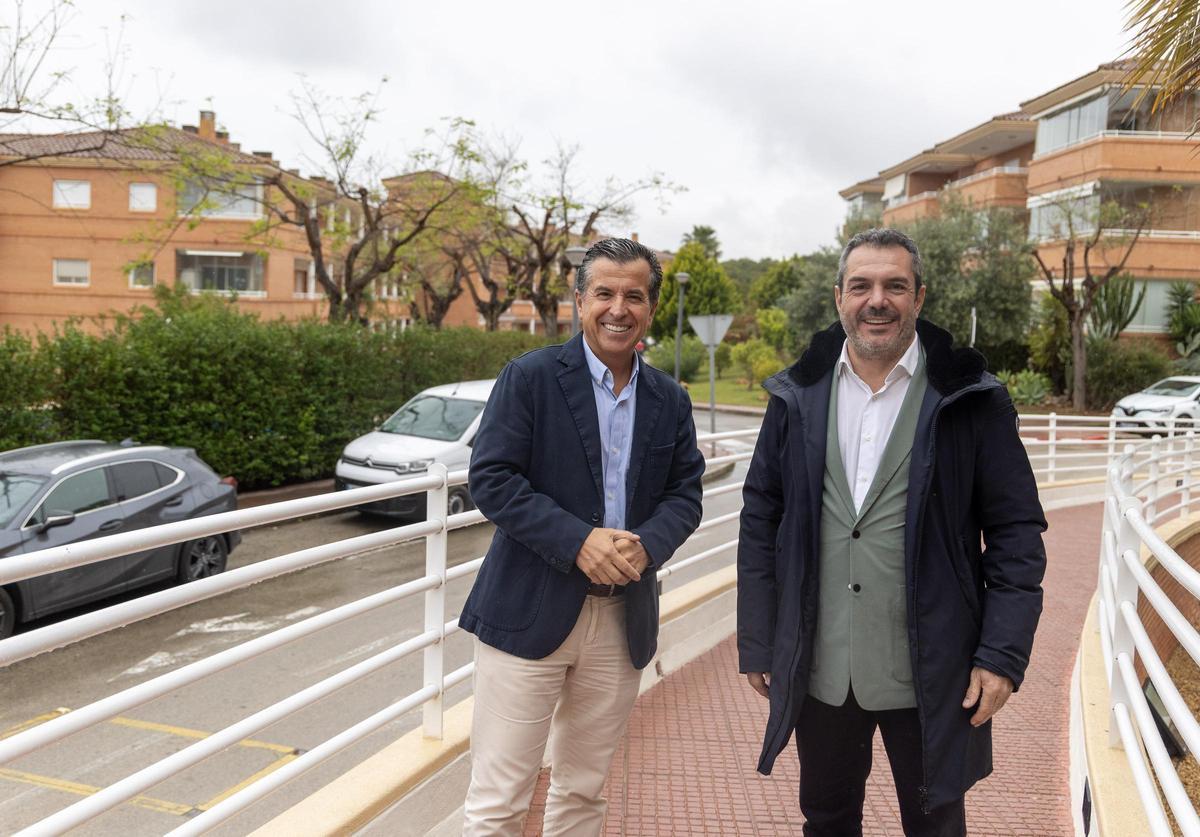 El director de The Comm, Rafael Miró, y el CEO de Goya Real Estate, Sergio Vidal.