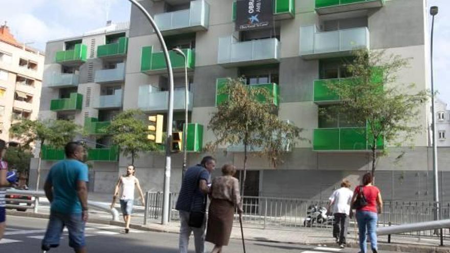 La Caixa ofrece 185 viviendas sociales en Castelló a colectivos con pocos recursos