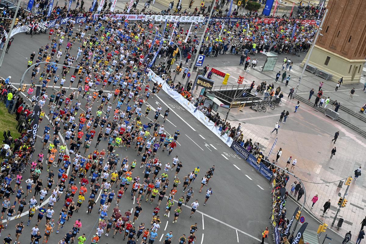 La Maratón de Barcelona 2023 en imágenes