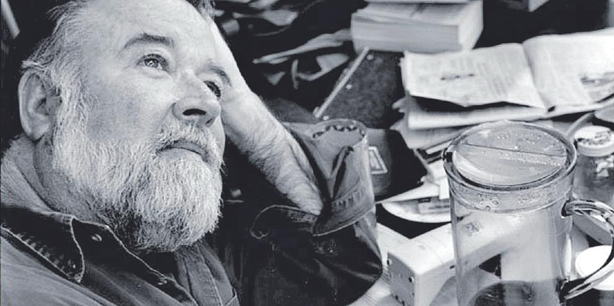 El escritor estadounidense Andre Dubus.