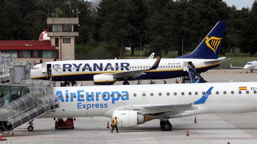 Peinador cae un 10,8% en abril tras la marcha de Ryanair