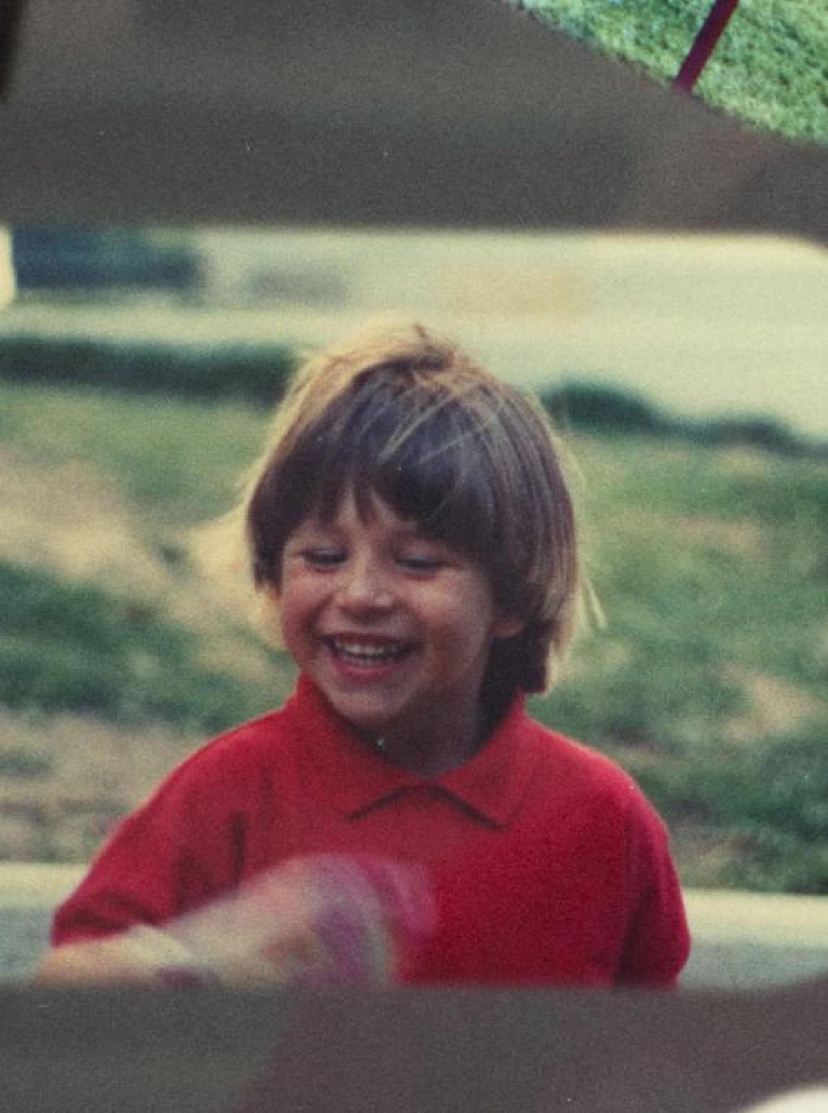 Sergio Ramos de pequeño