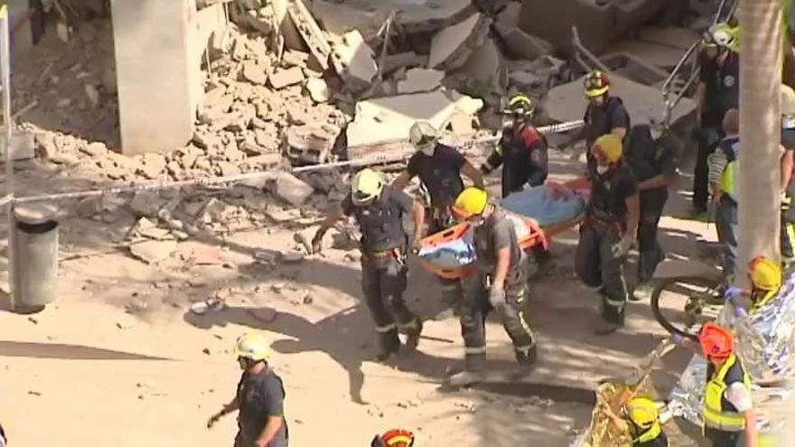 Hallan un segundo cadáver en el derrumbe de Tenerife