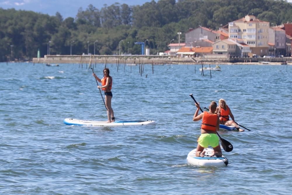 Así vivieron los arousanos el Día de Galicia.