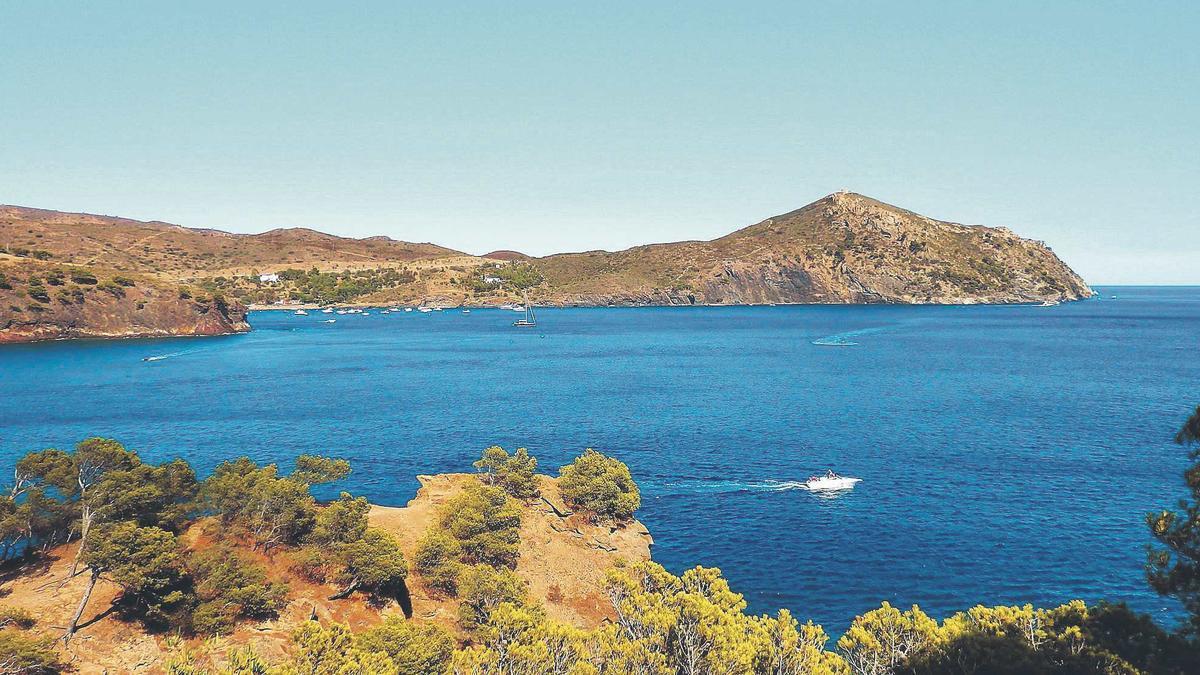 La zona del cap Norfeu de Roses on s'ha produït l'incident, en una imatge d'arxiu.