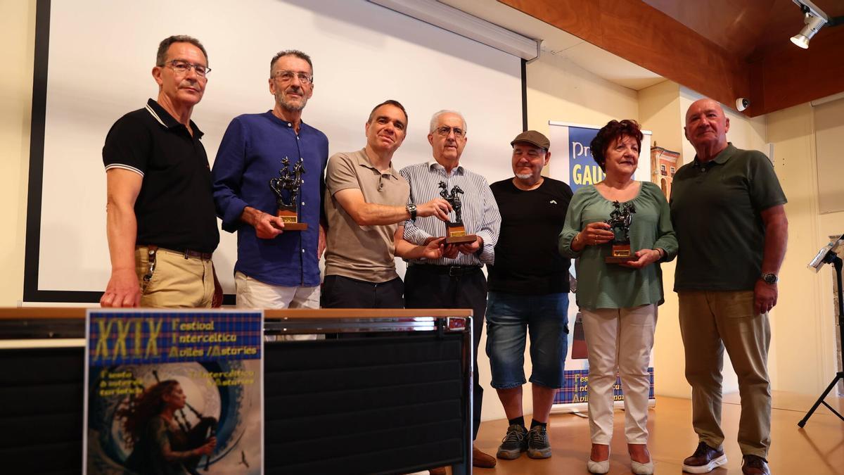 EN IMÁGENES: Entrega de los Premios Gausón del Intercéltico de Avilés