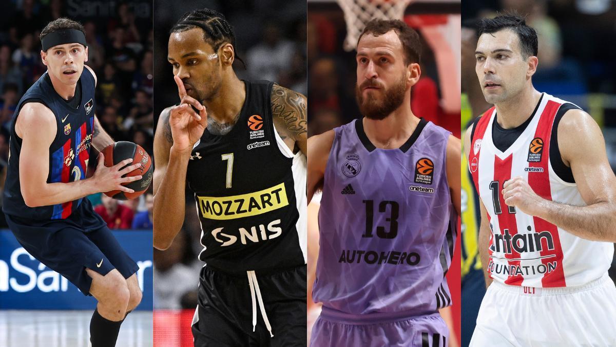 Kuric, Rodríguez, Punter o Sloukas, algunos de los agentes libres más destacados de la Euroliga