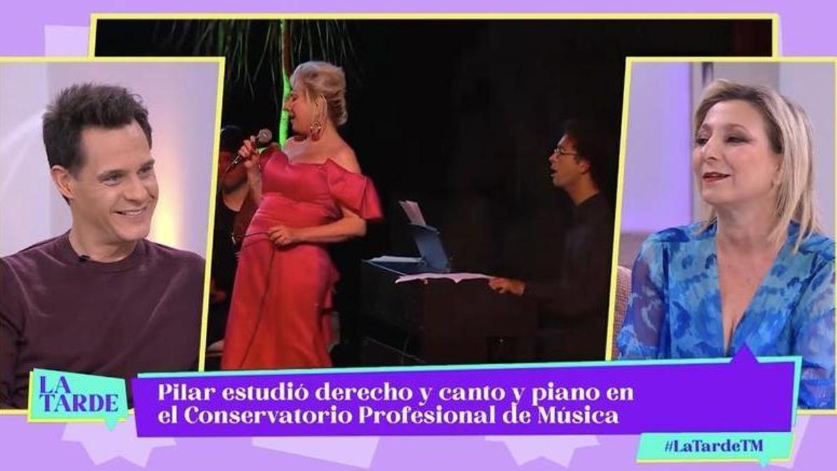 AGENDA CULTURAL: Pilar Boyero, cantante de Cáceres, comparte su experiencia  con Christian Gálvez en La tarde de Telemadrid