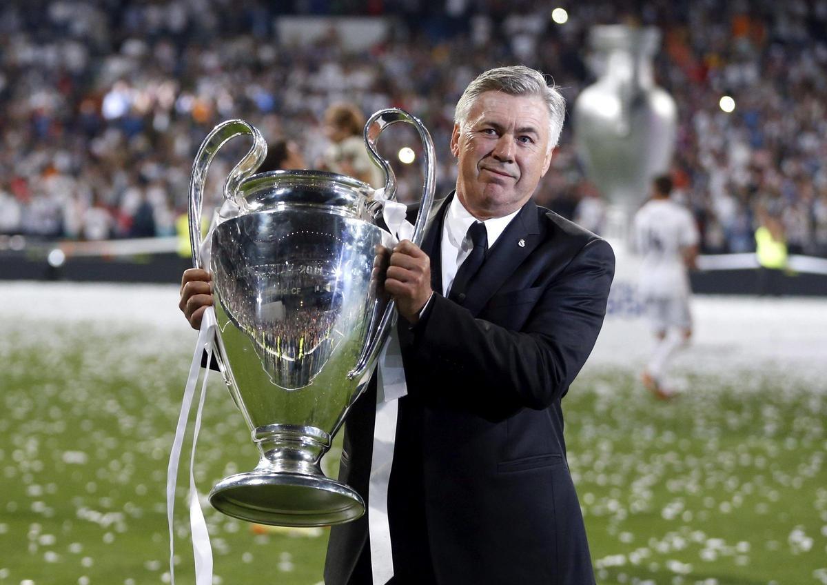Carlo Ancelotti, tras conquistar 'La Décima' con el Real Madrid